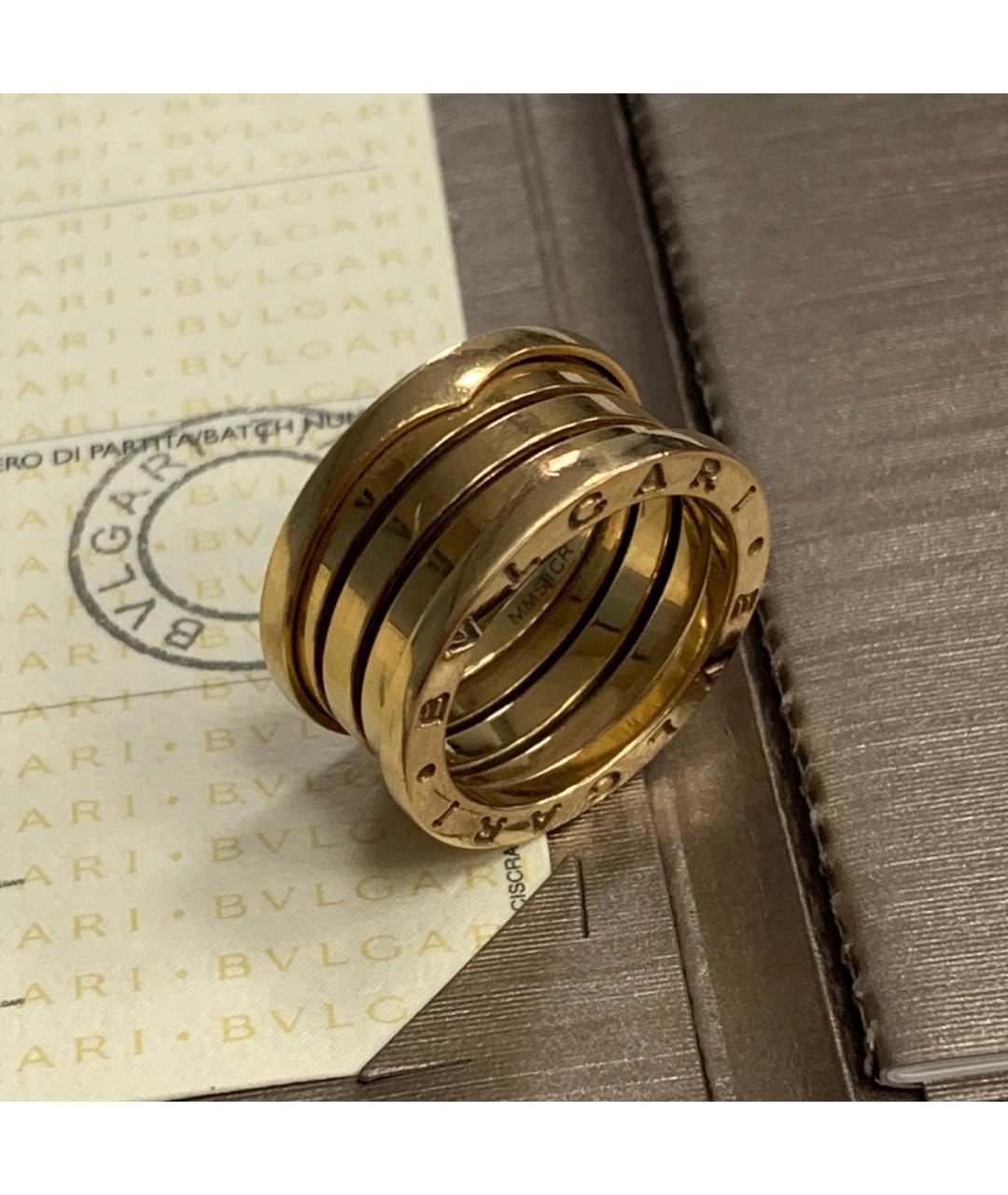 BVLGARI Золотое кольцо из желтого золота, фото 3