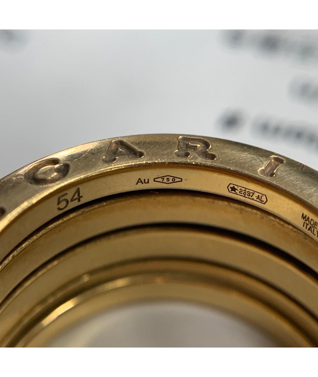 BVLGARI Золотое кольцо из желтого золота, фото 9