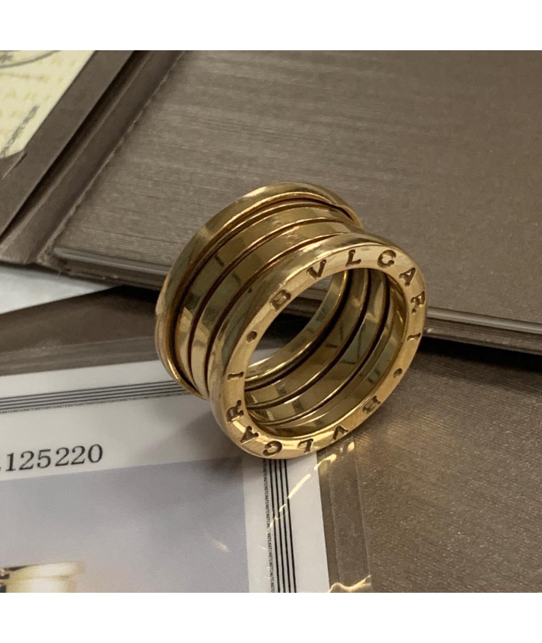BVLGARI Золотое кольцо из желтого золота, фото 7