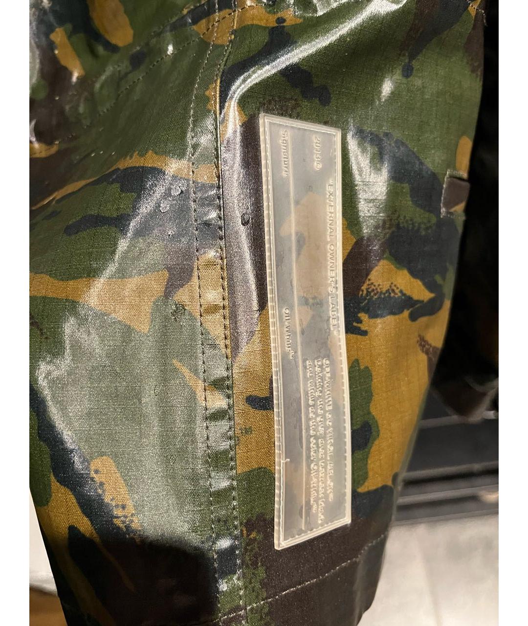 OFF-WHITE Зеленая куртка, фото 5