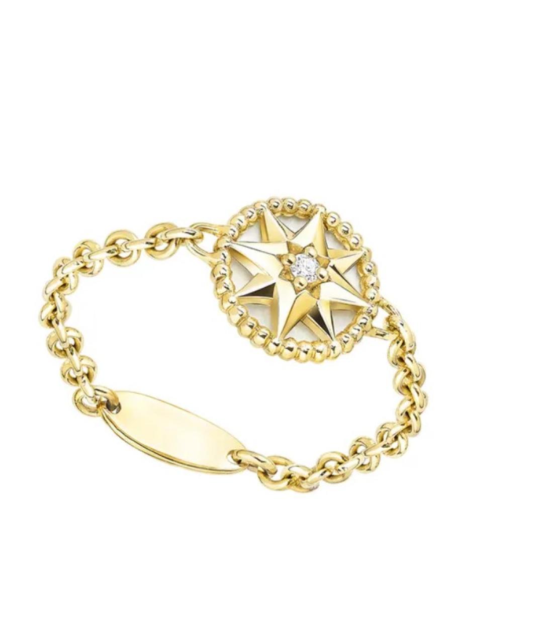 CHRISTIAN DIOR Золотое кольцо из желтого золота, фото 10