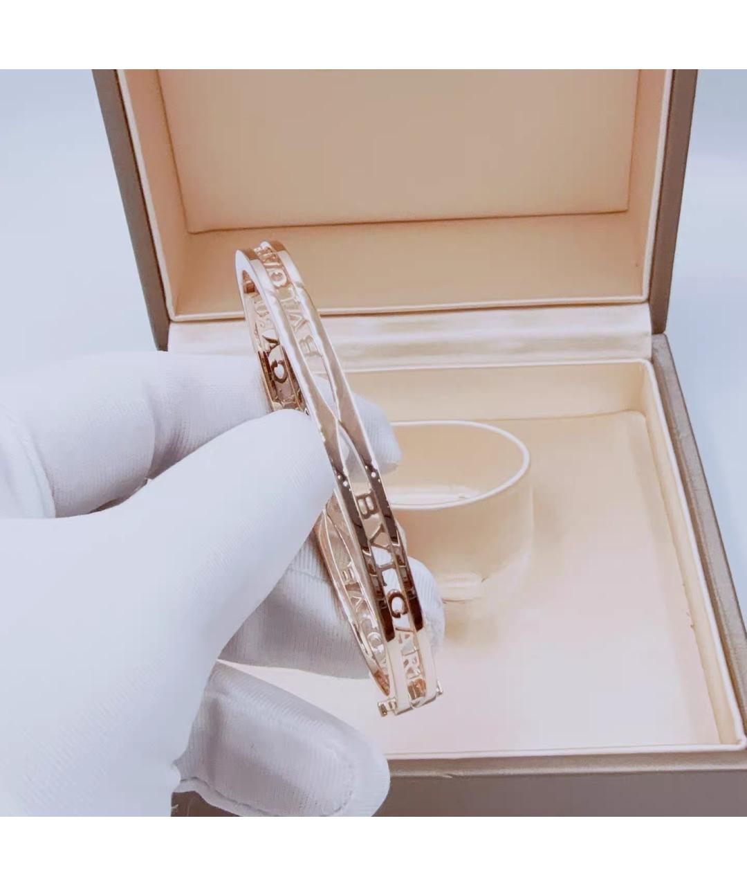 BVLGARI Розовый браслет из розового золота, фото 5