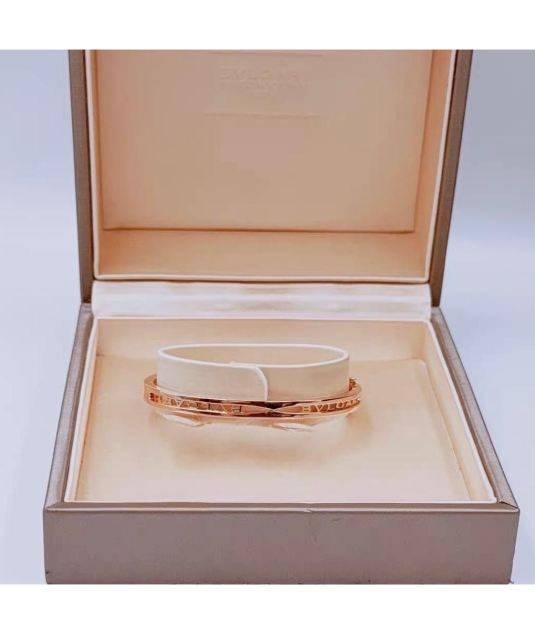 BVLGARI Розовый браслет из розового золота, фото 2