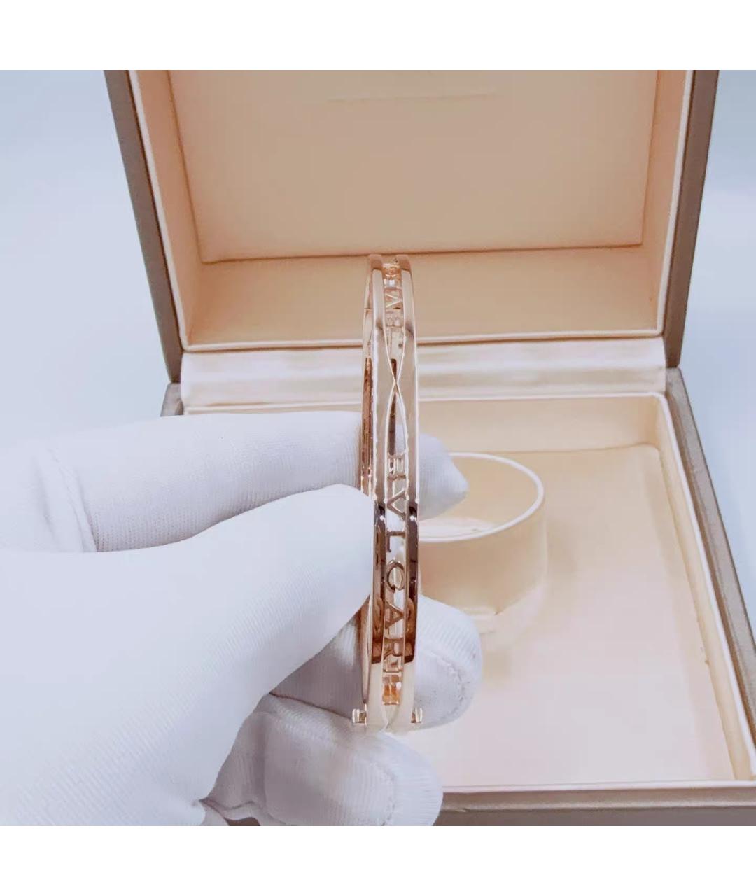 BVLGARI Розовый браслет из розового золота, фото 4