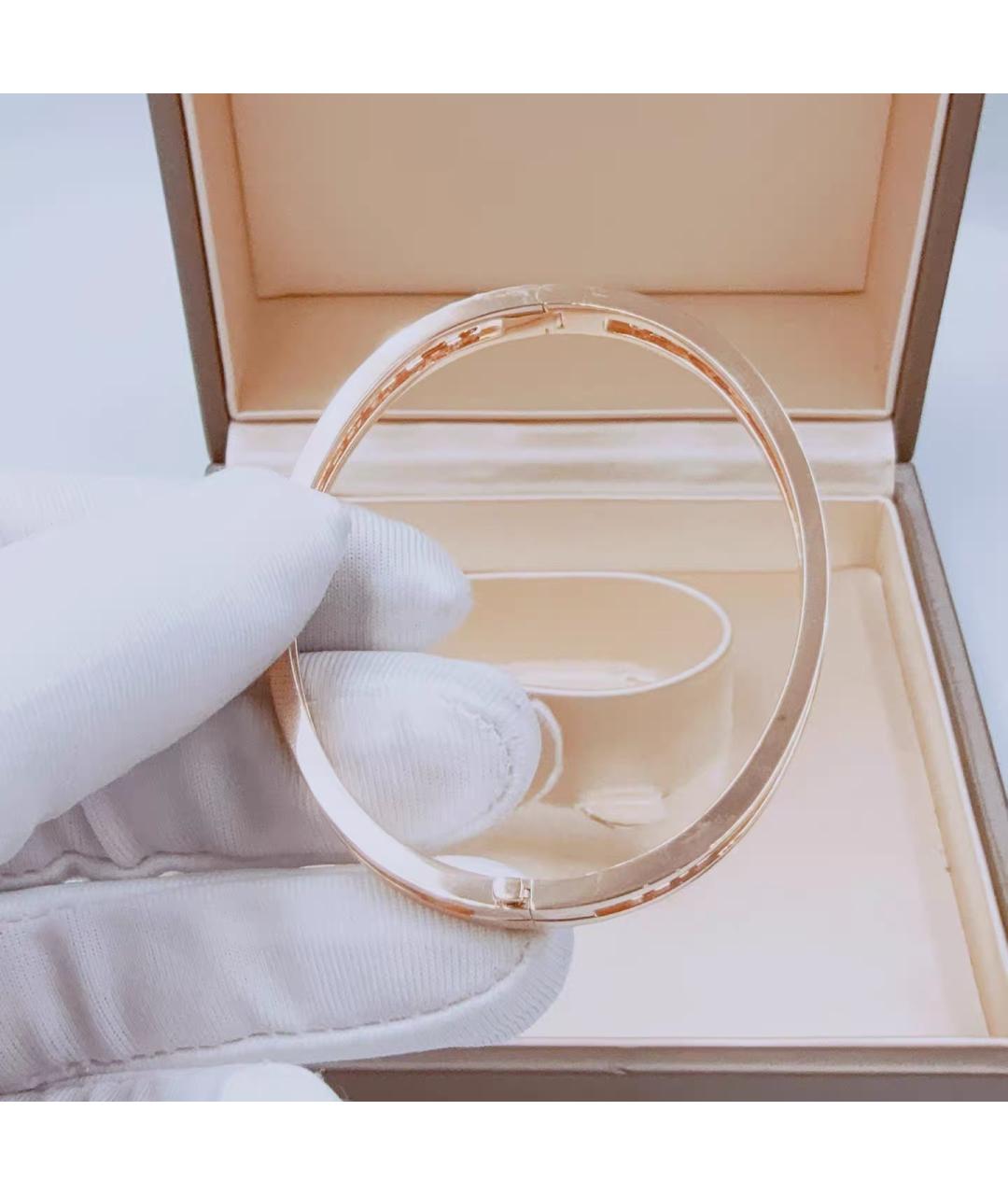 BVLGARI Розовый браслет из розового золота, фото 7