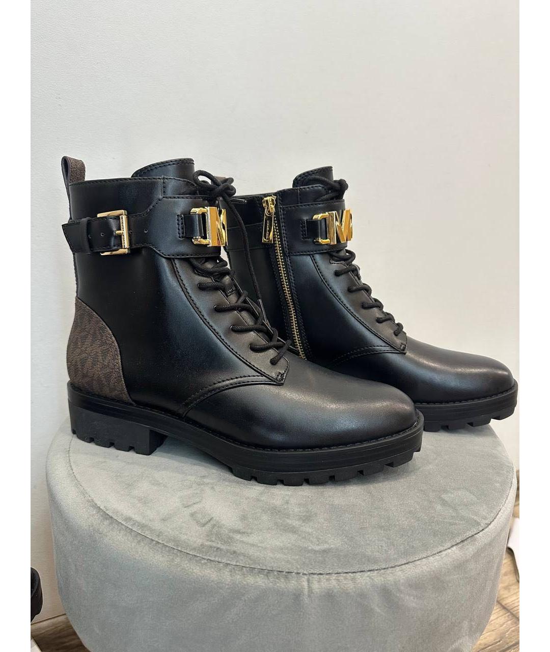 MICHAEL KORS Черные ботинки, фото 8