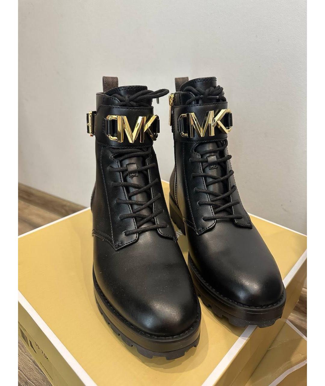 MICHAEL KORS Черные ботинки, фото 2