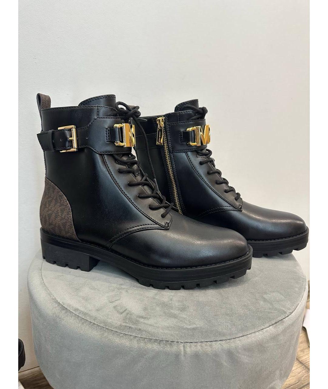 MICHAEL KORS Черные ботинки, фото 6