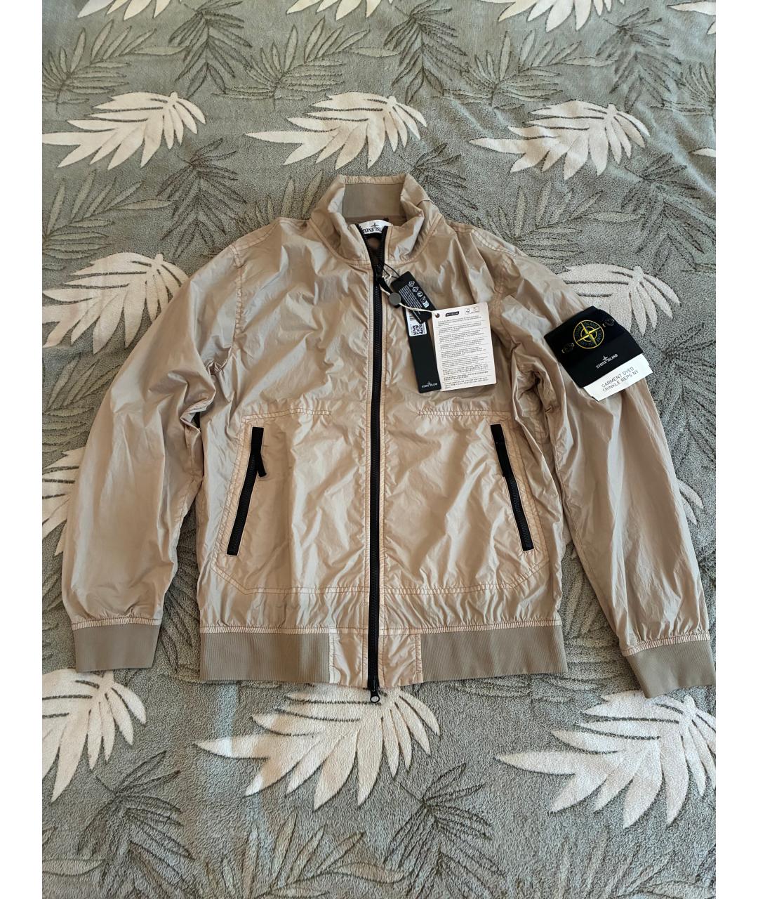 STONE ISLAND Бежевая куртка, фото 4