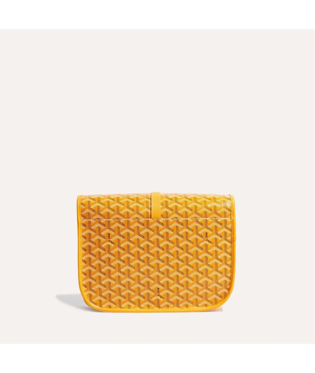 GOYARD Желтая сумка на плечо, фото 3
