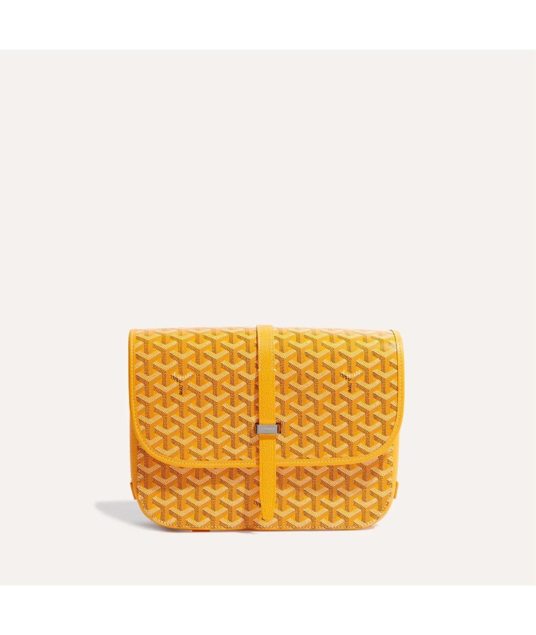 GOYARD Желтая сумка на плечо, фото 2