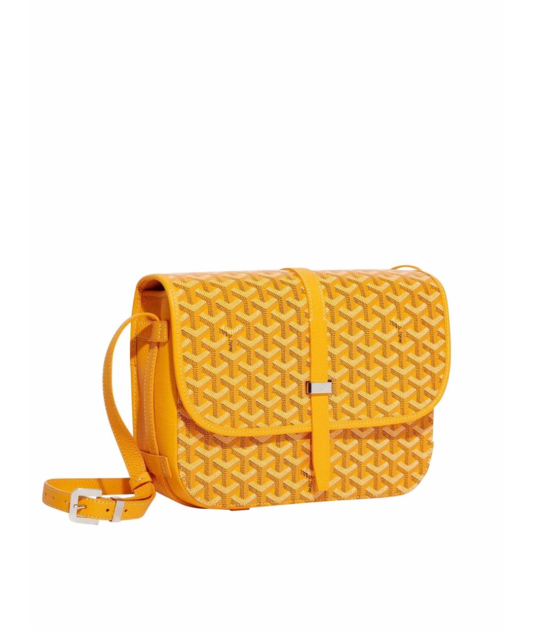 GOYARD Желтая сумка на плечо, фото 1