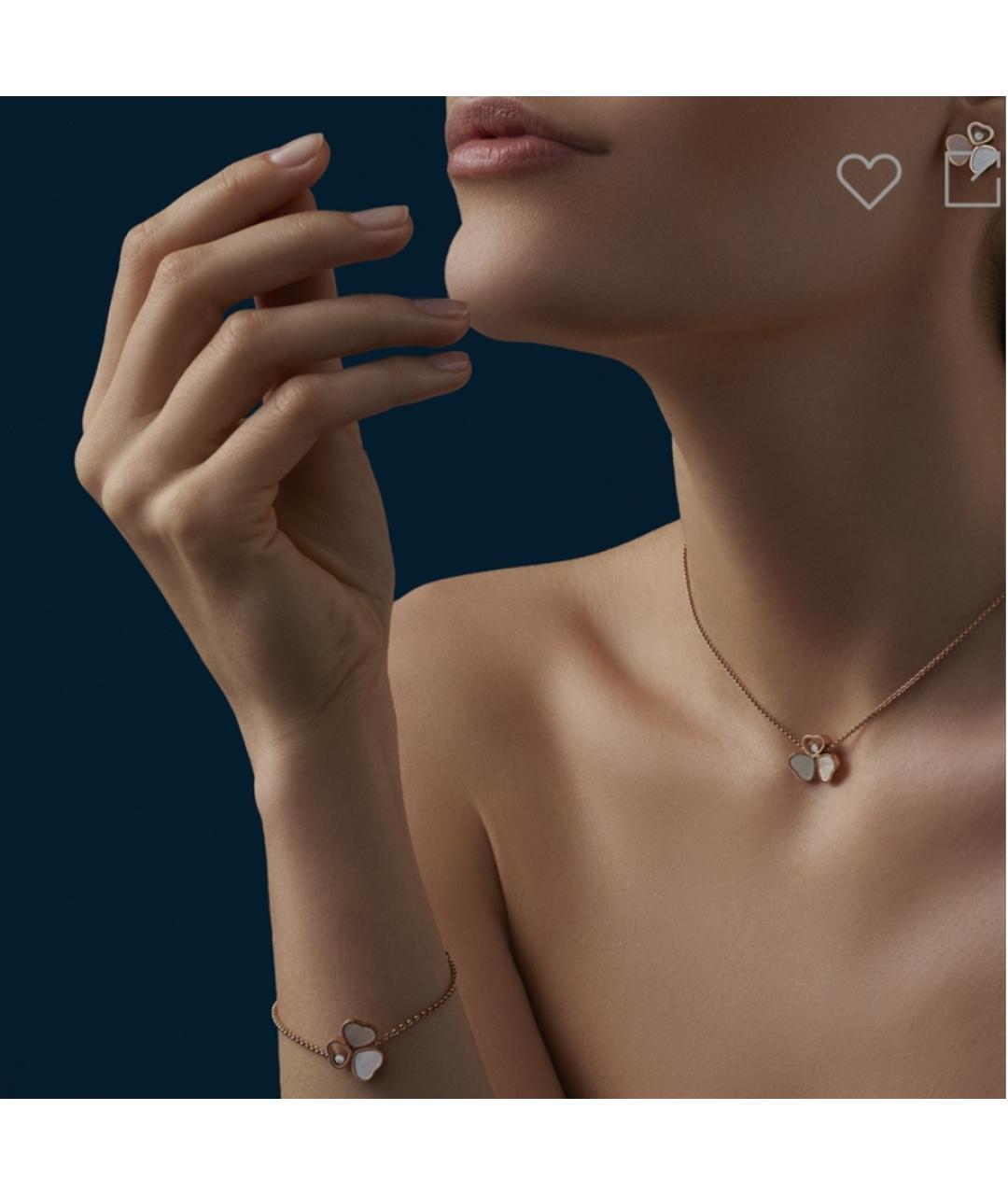 CHOPARD Желтый браслет из розового золота, фото 4