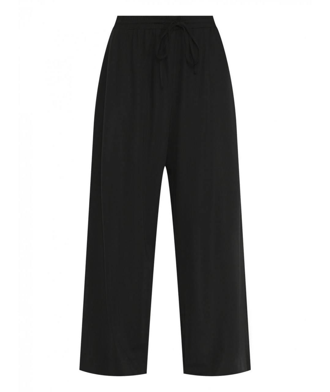 WEEKEND MAX MARA Черные брюки широкие, фото 7
