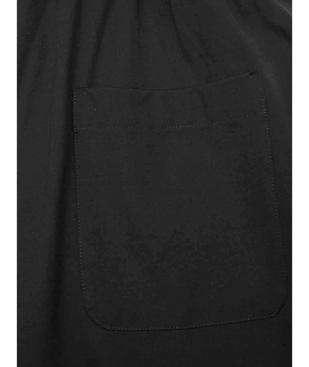 WEEKEND MAX MARA Черные брюки широкие, фото 5