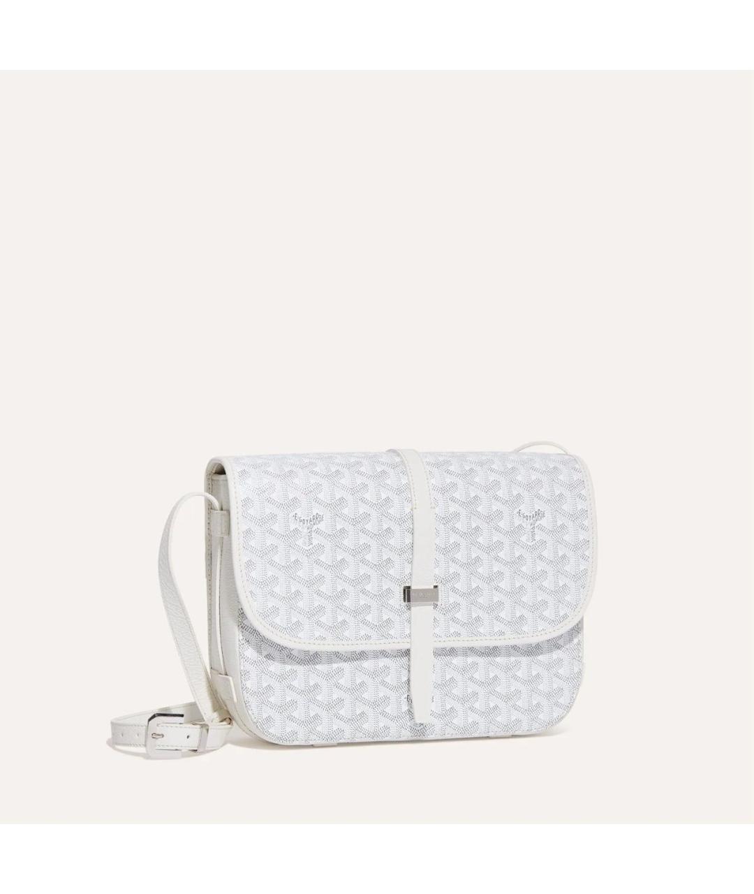 GOYARD Белая сумка на плечо, фото 5