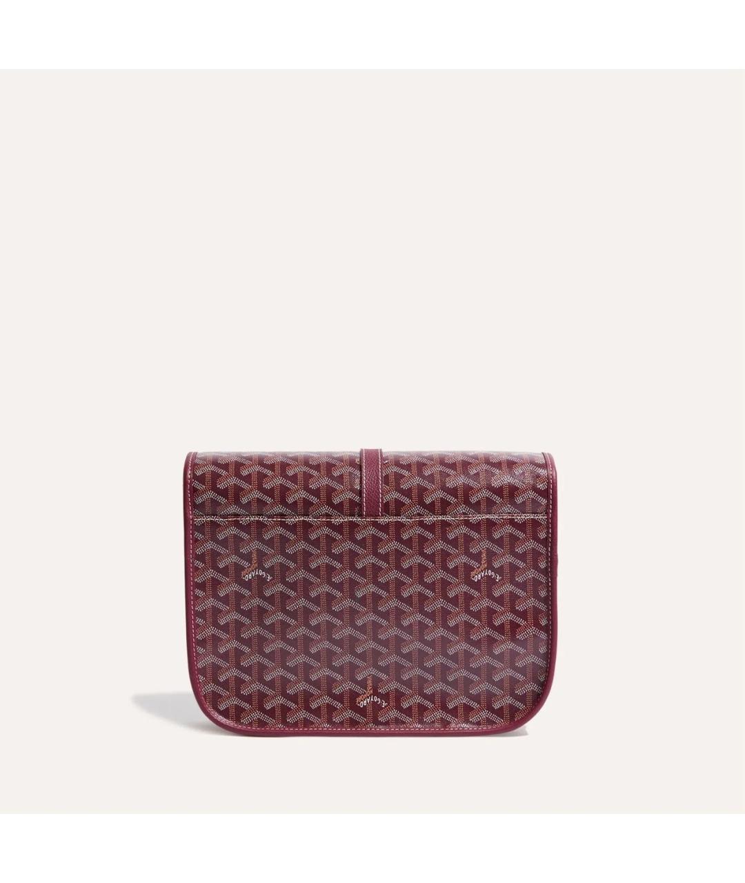 GOYARD Бордовая сумка на плечо, фото 3