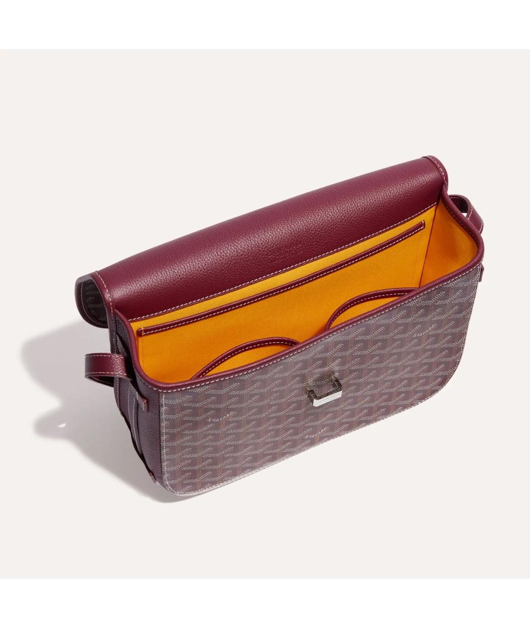 GOYARD Бордовая сумка на плечо, фото 4