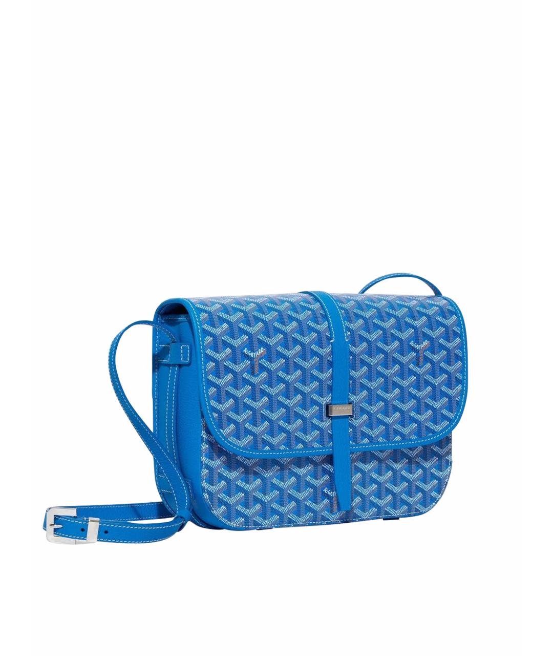 GOYARD Синяя сумка на плечо, фото 5