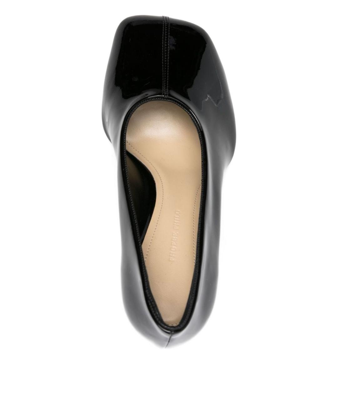 PHOEBE PHILO Черные туфли из лакированной кожи, фото 4