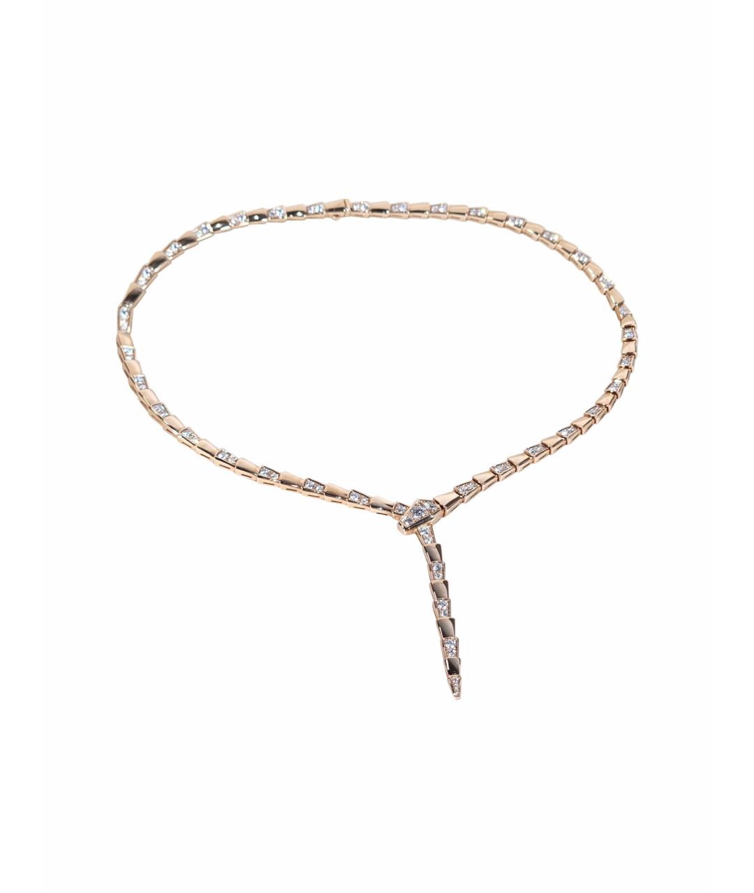 BVLGARI Золотое колье из розового золота, фото 1