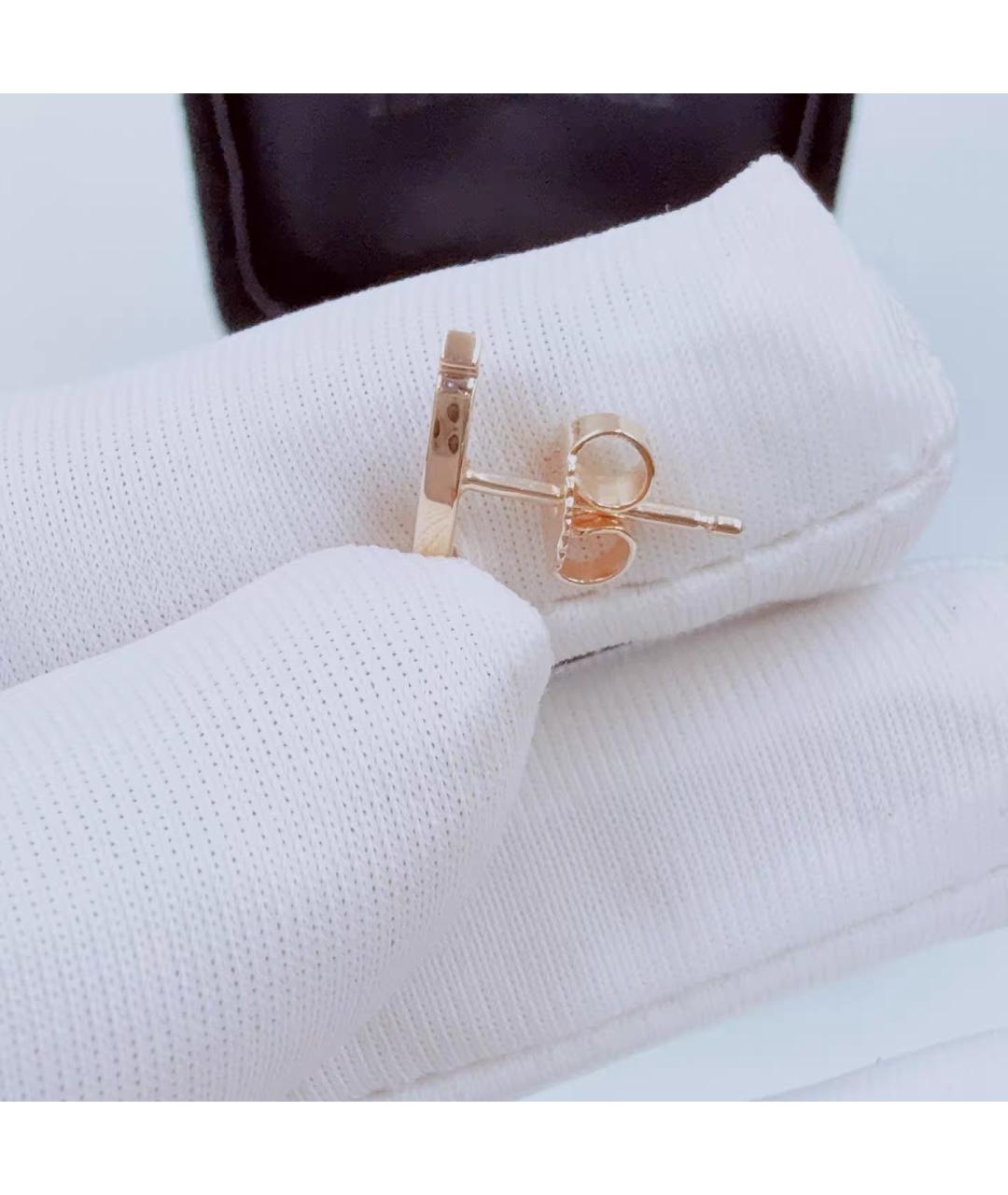 TIFFANY&CO Розовые серьги из розового золота, фото 5