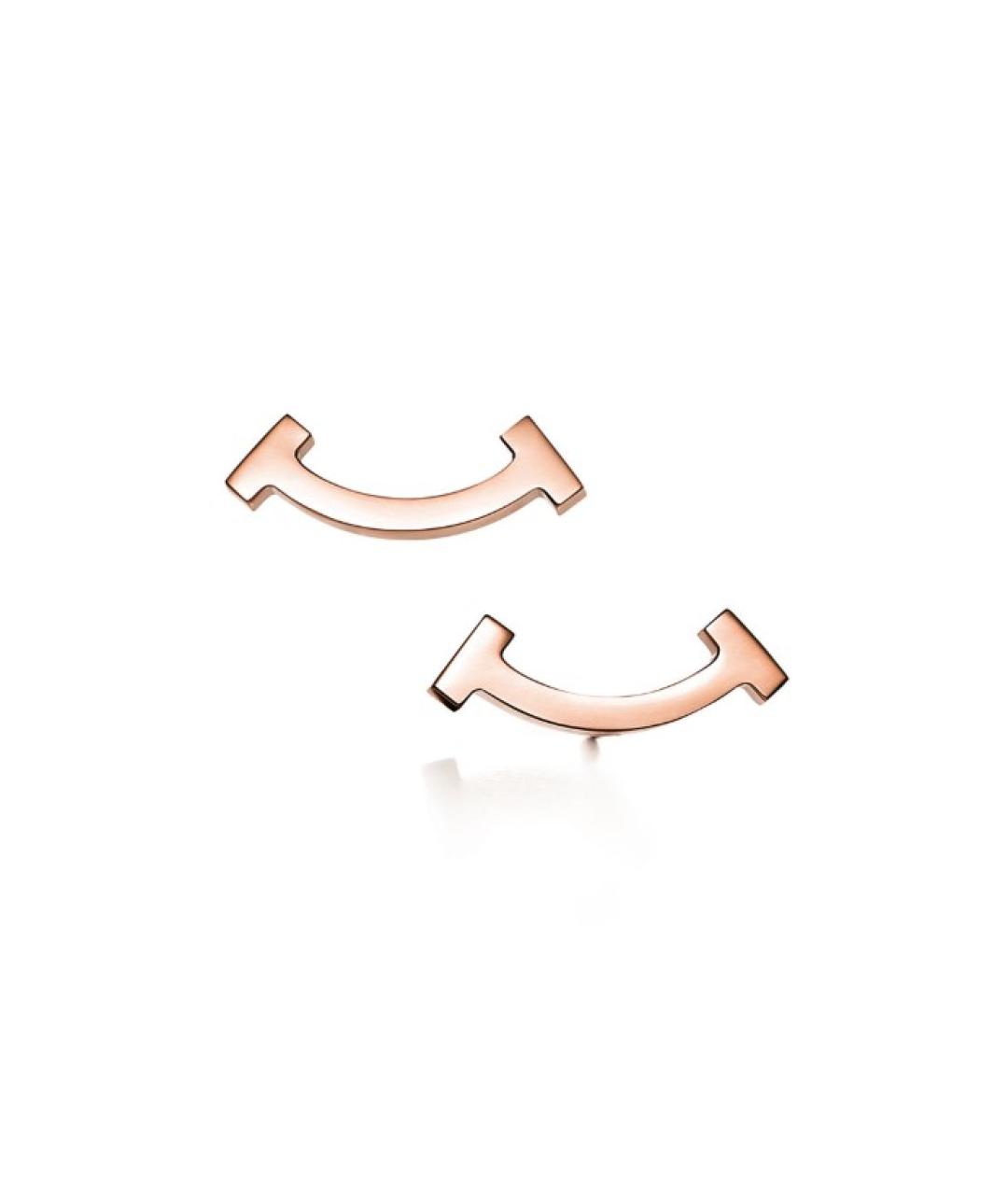 TIFFANY&CO Розовые серьги из розового золота, фото 7