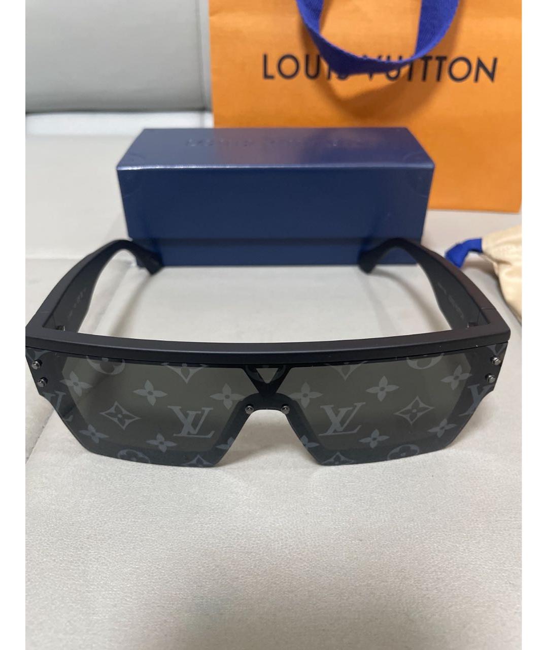 LOUIS VUITTON Черные солнцезащитные очки, фото 4
