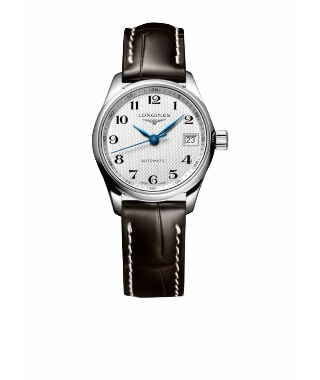 LONGINES Белые металлические часы, фото 1
