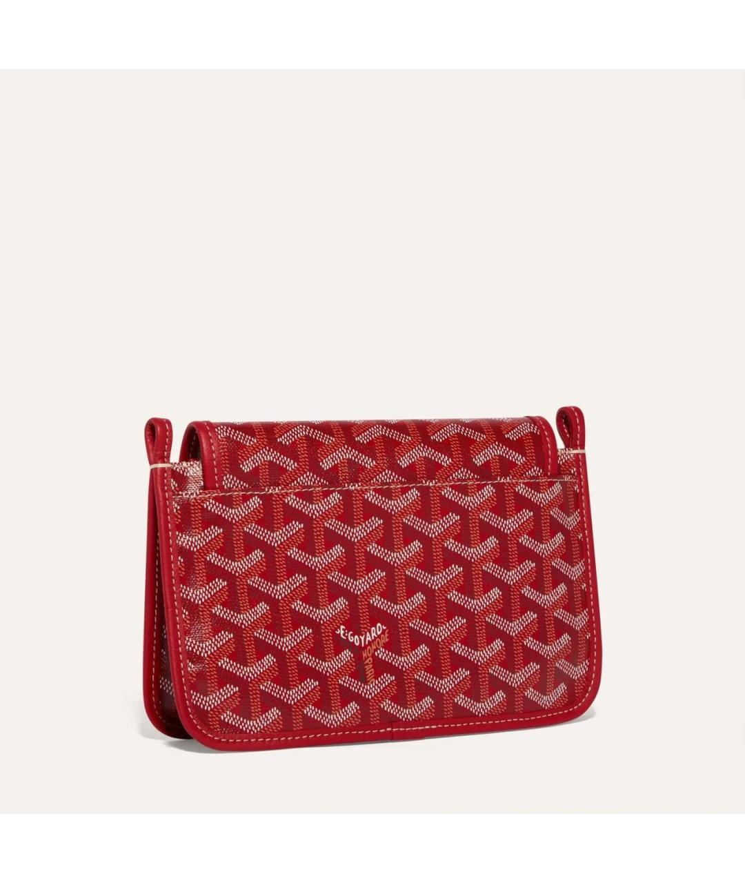 GOYARD Красная сумка через плечо, фото 3
