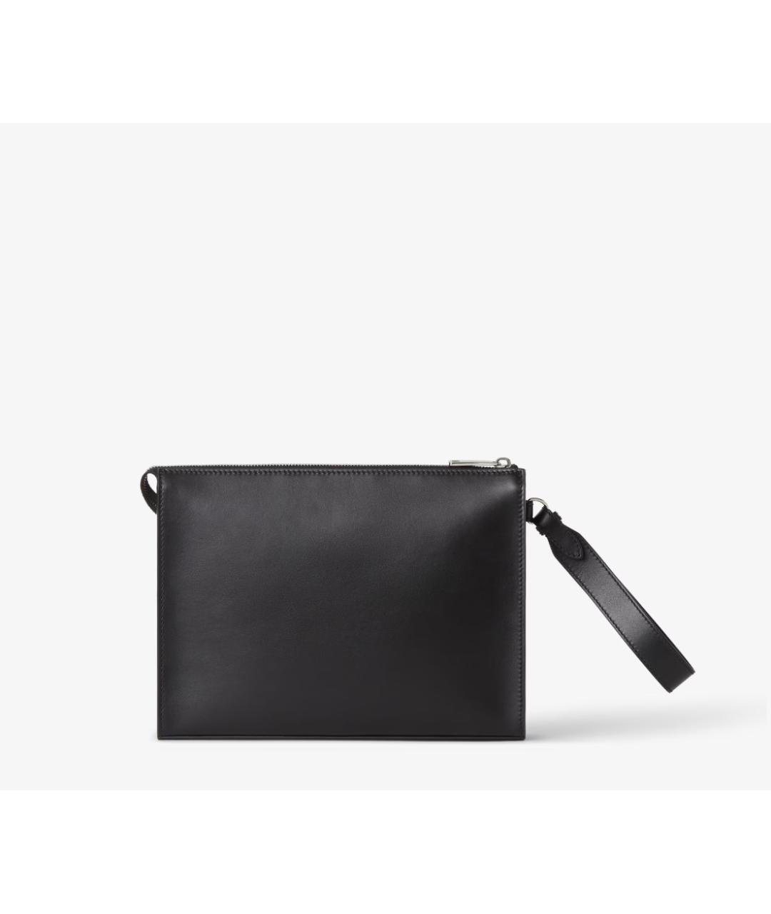 FENDI Черная кожаная папка для документов, фото 5