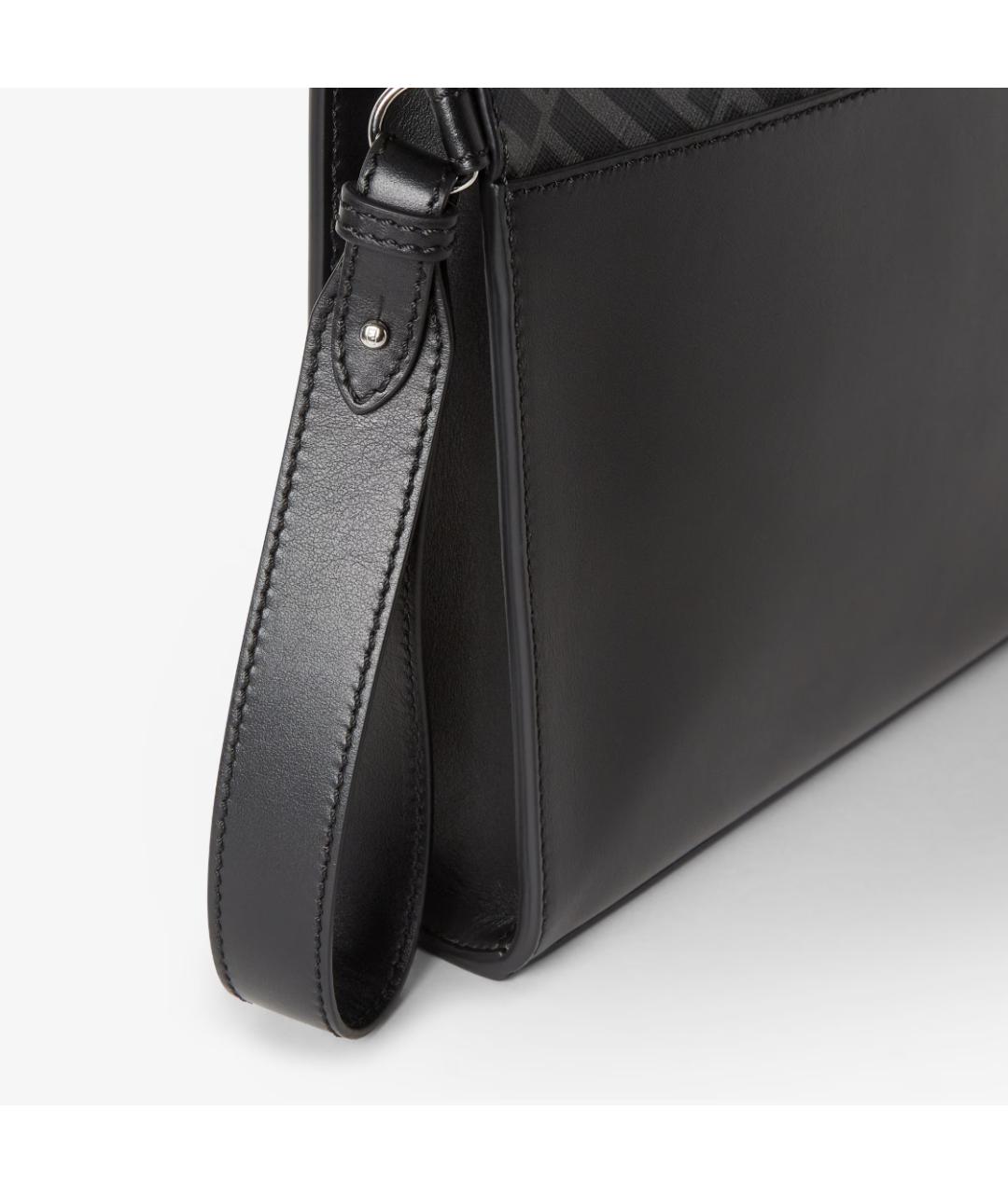 FENDI Черная кожаная папка для документов, фото 6