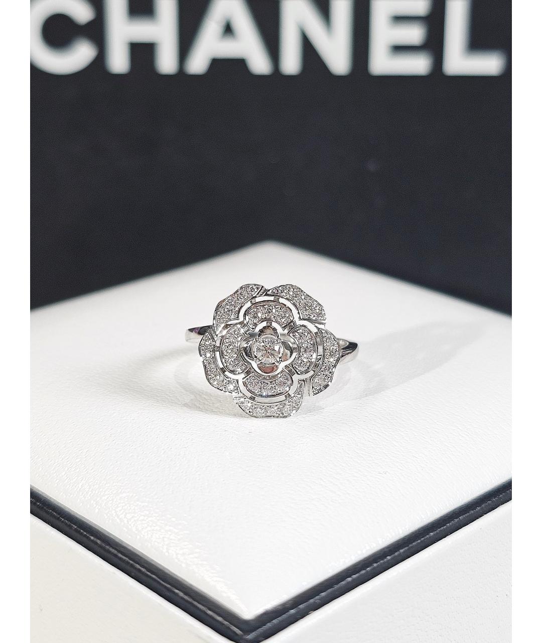 CHANEL Серебряное кольцо из белого золота, фото 5