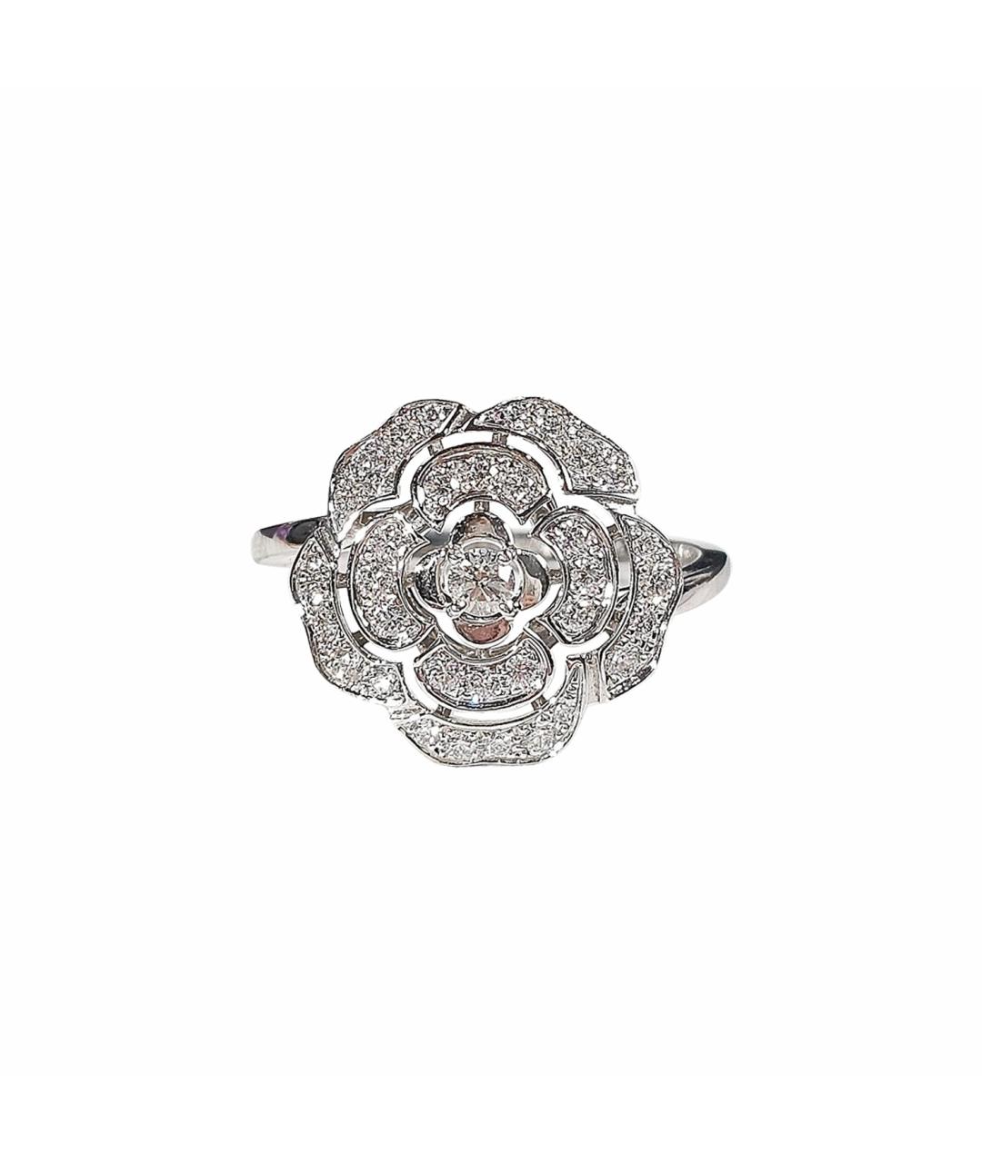 CHANEL Серебряное кольцо из белого золота, фото 1