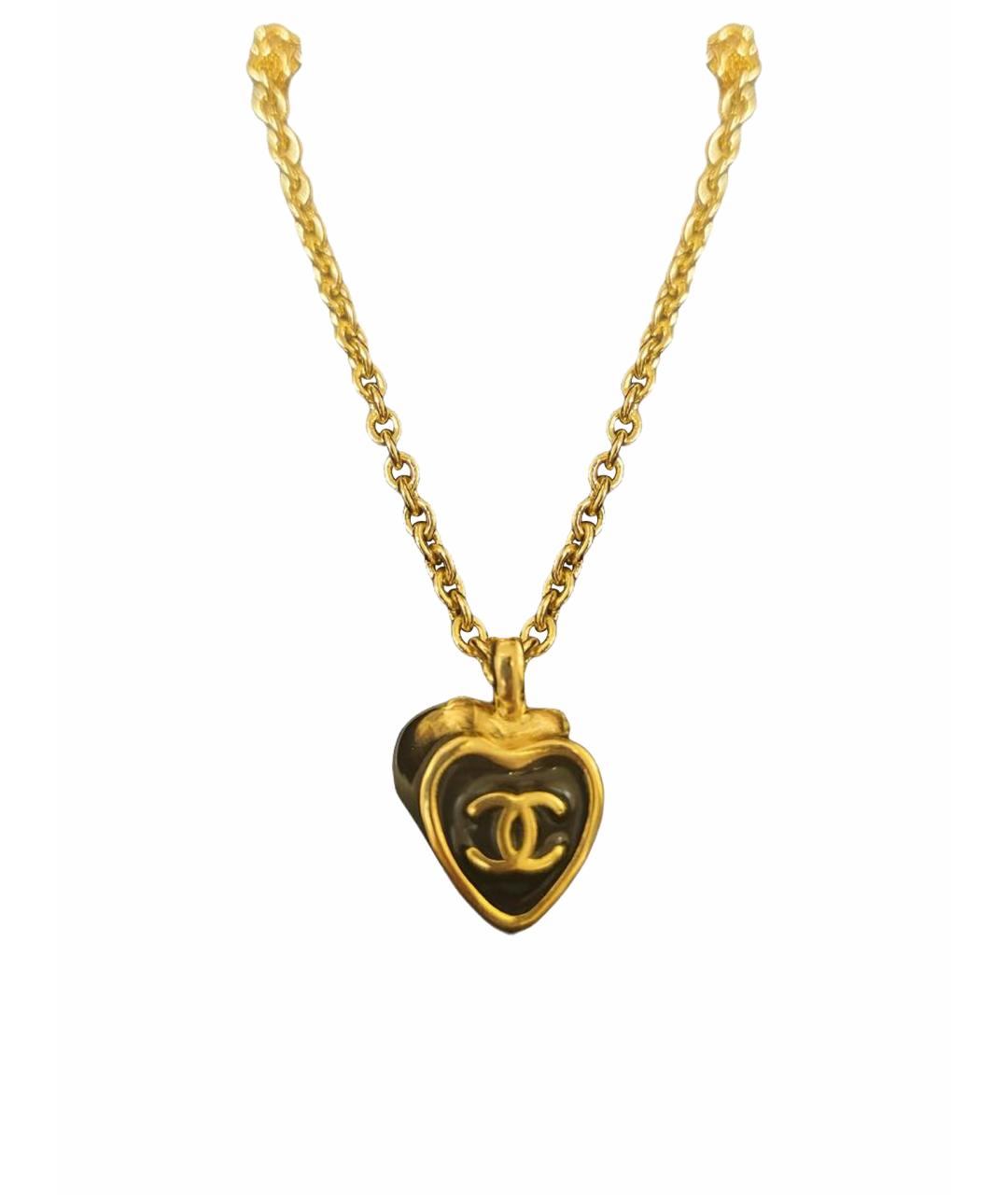 CHANEL Золотая подвеска, фото 1