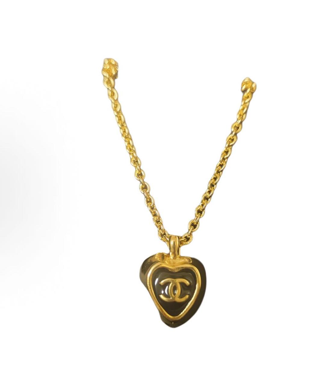 CHANEL Золотая подвеска, фото 2