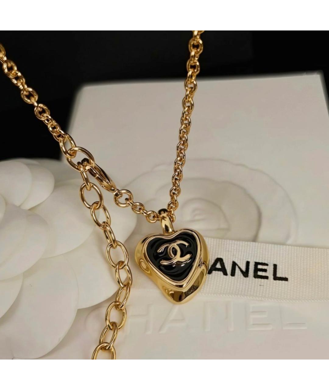 CHANEL Золотая подвеска, фото 3