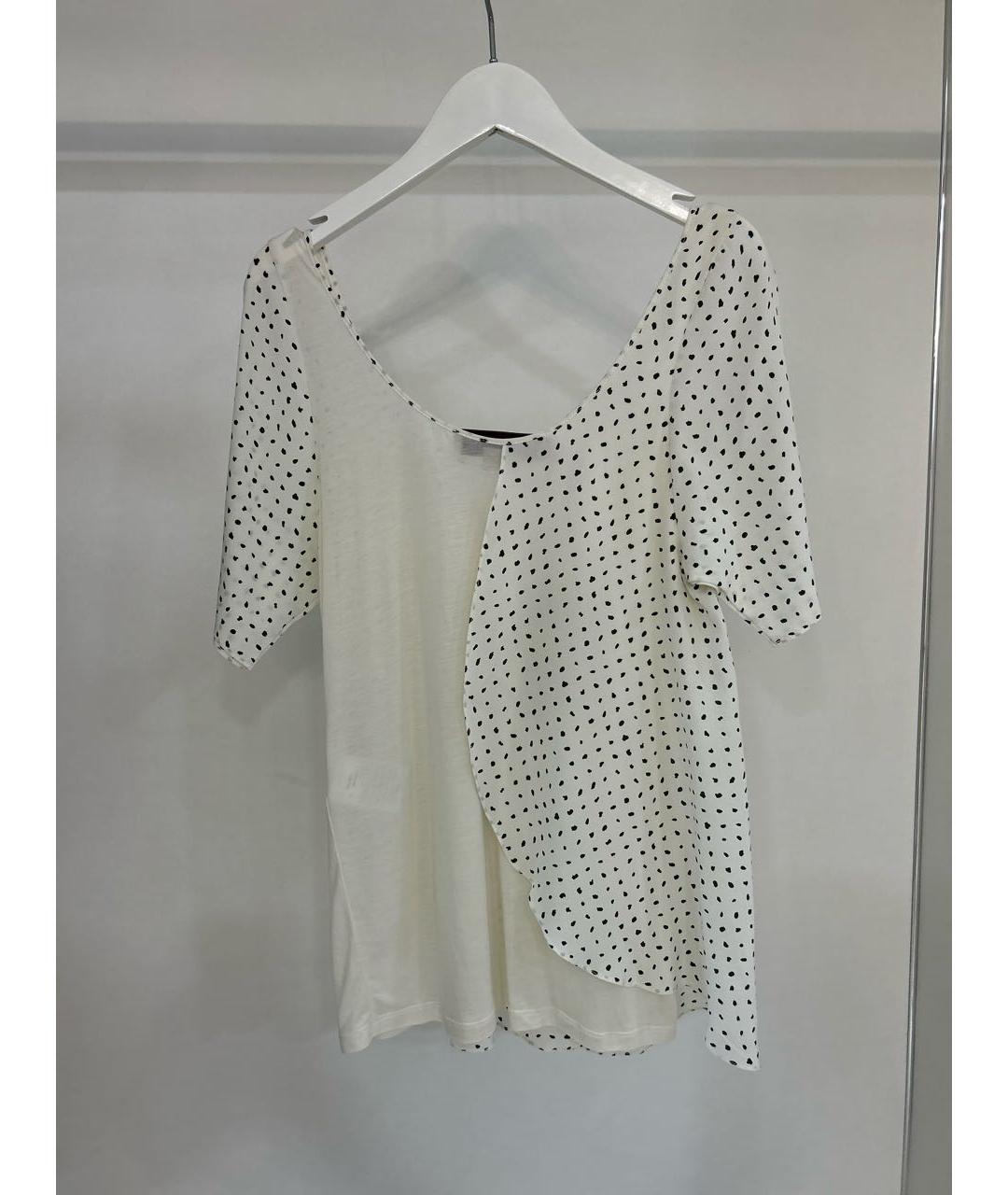 STELLA MCCARTNEY Белая шелковая блузы, фото 2