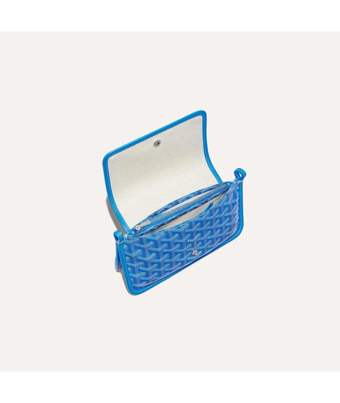 GOYARD Синяя сумка через плечо, фото 4