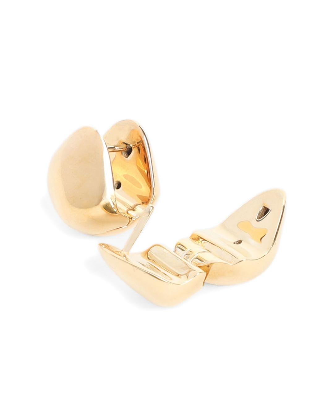 PHOEBE PHILO Золотые серебряные серьги, фото 2