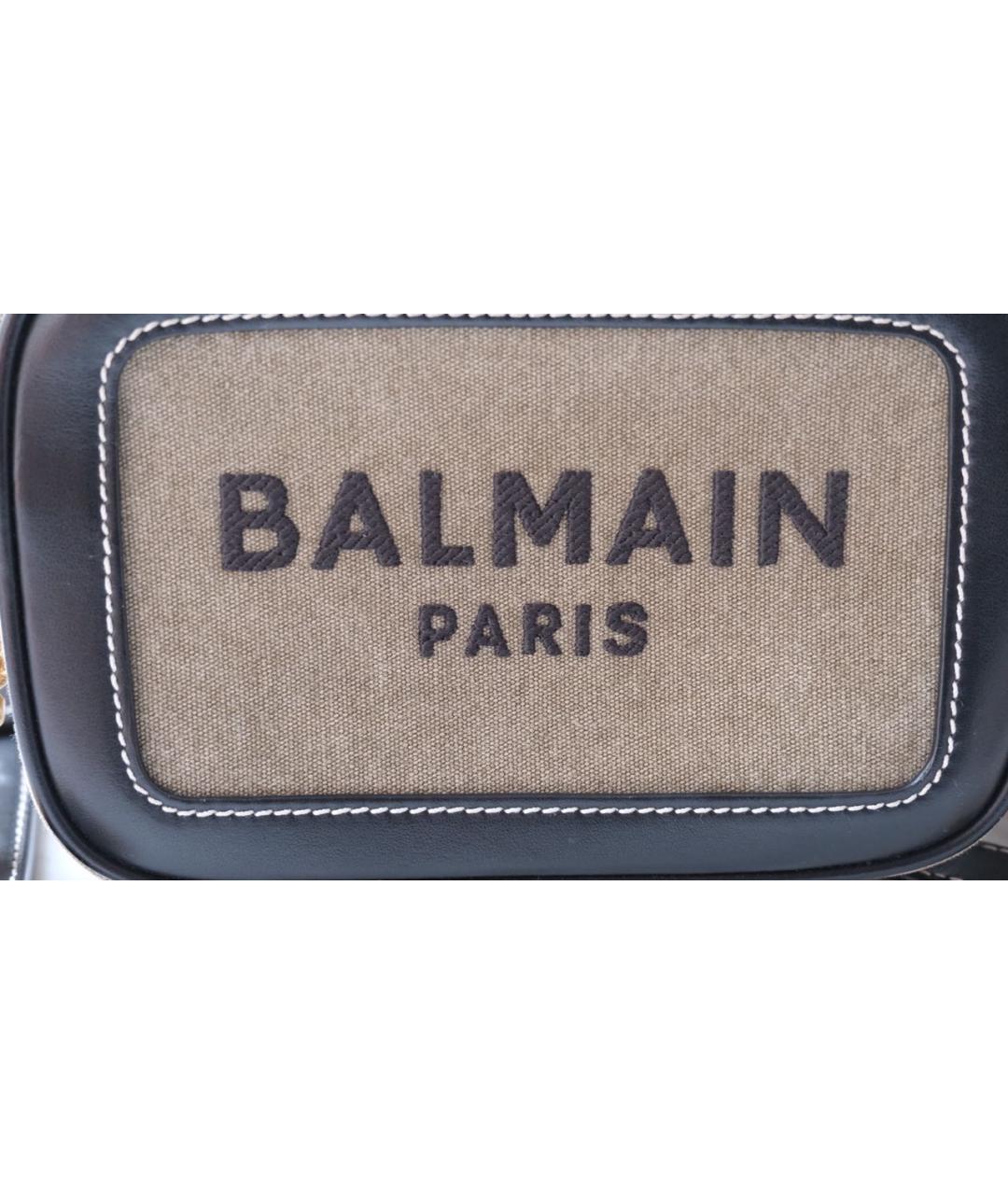 BALMAIN Хаки сумка через плечо, фото 7