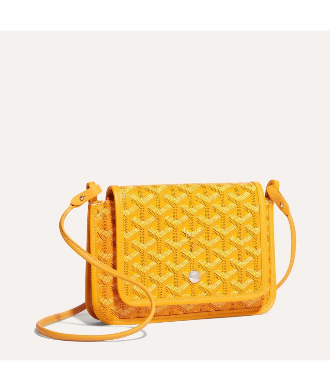 GOYARD Желтая сумка через плечо, фото 5
