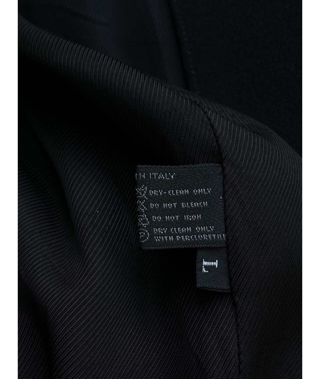 PRADA Черное полиамидовое пальто, фото 9