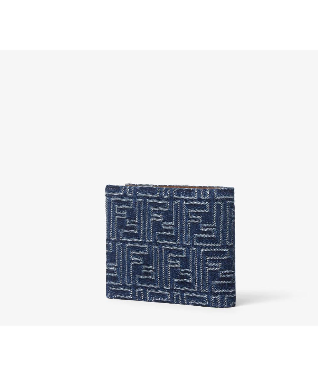 FENDI Синий кошелек, фото 3