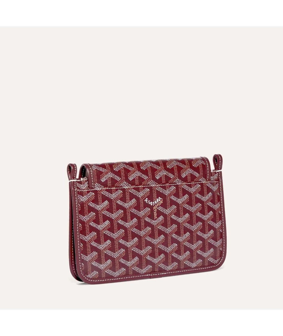 GOYARD Бордовая сумка через плечо, фото 3