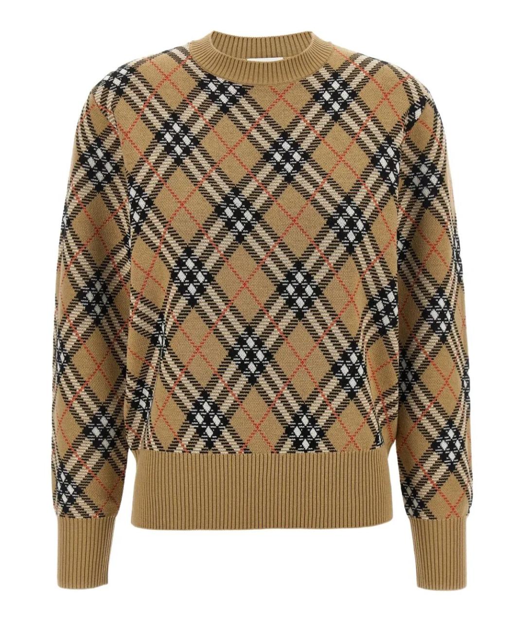 BURBERRY Бежевый джемпер / свитер, фото 1