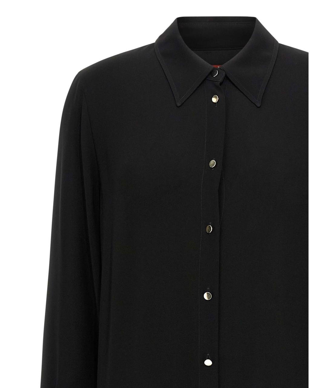 MAX MARA STUDIO Черное повседневное платье, фото 3