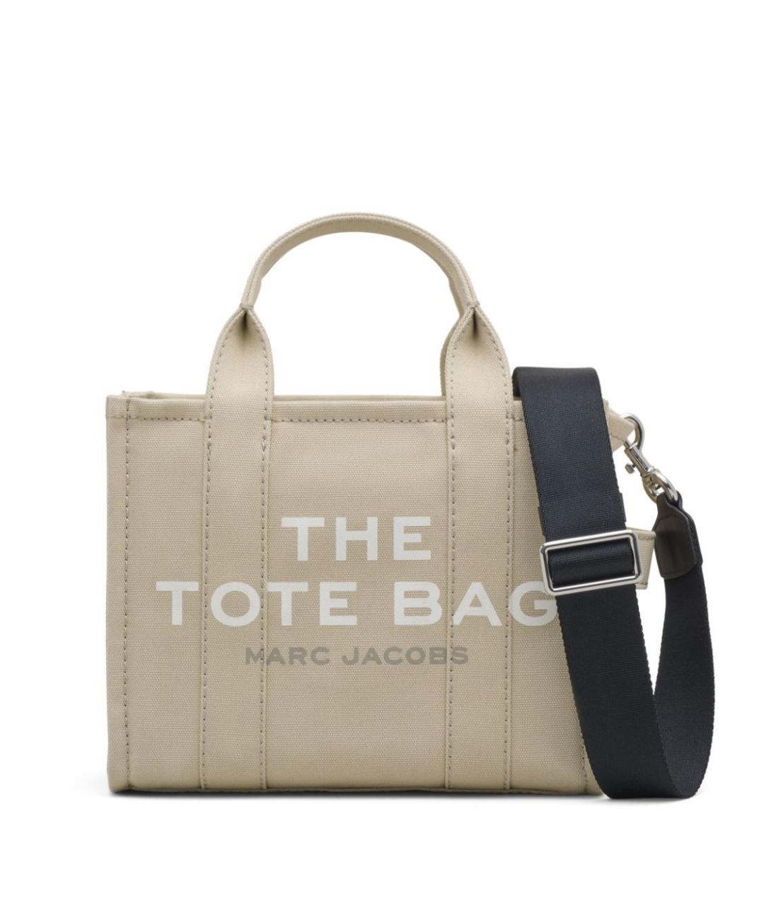 MARC JACOBS Бежевая хлопковая сумка тоут, фото 1