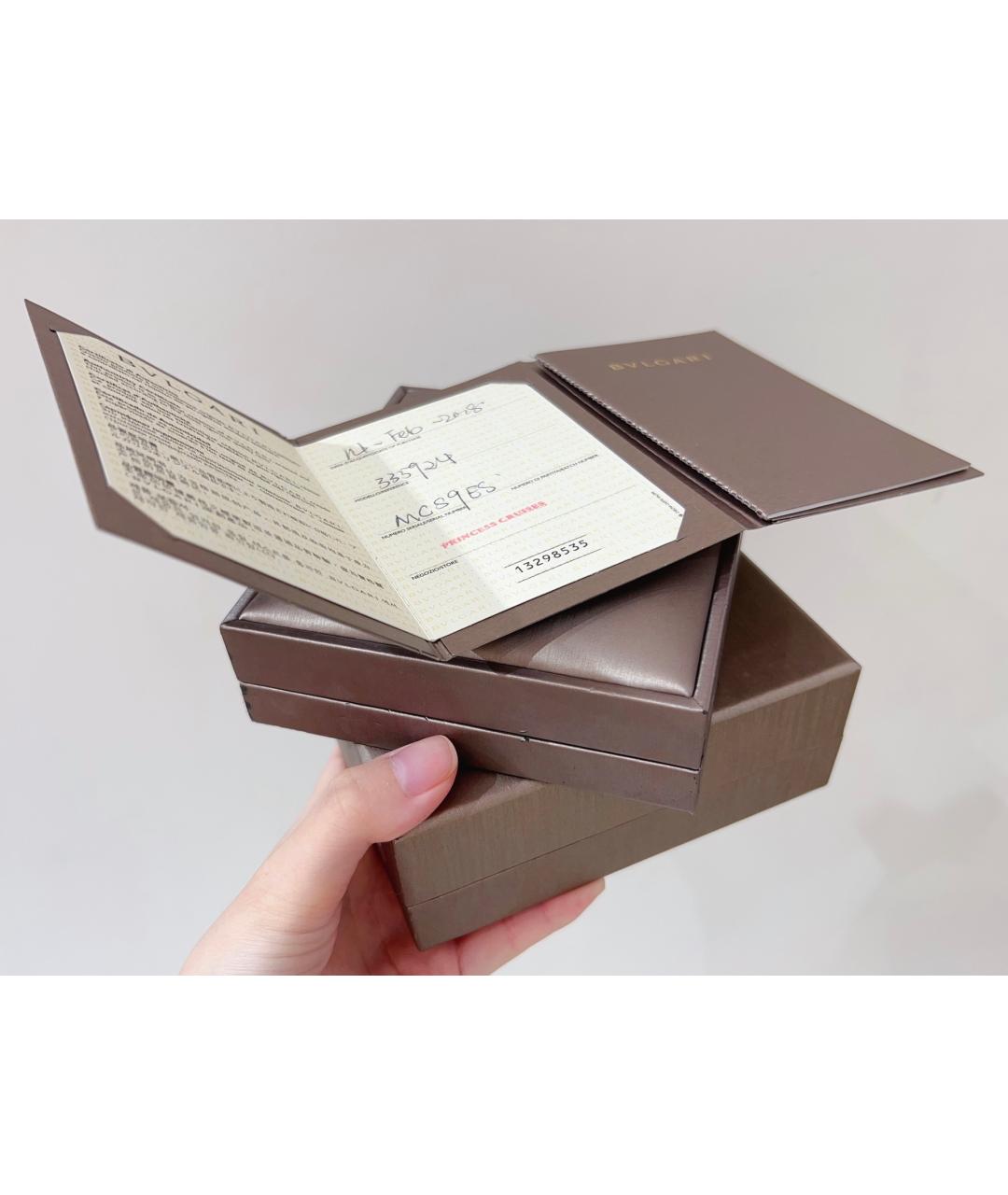 BVLGARI Золотое колье из розового золота, фото 8