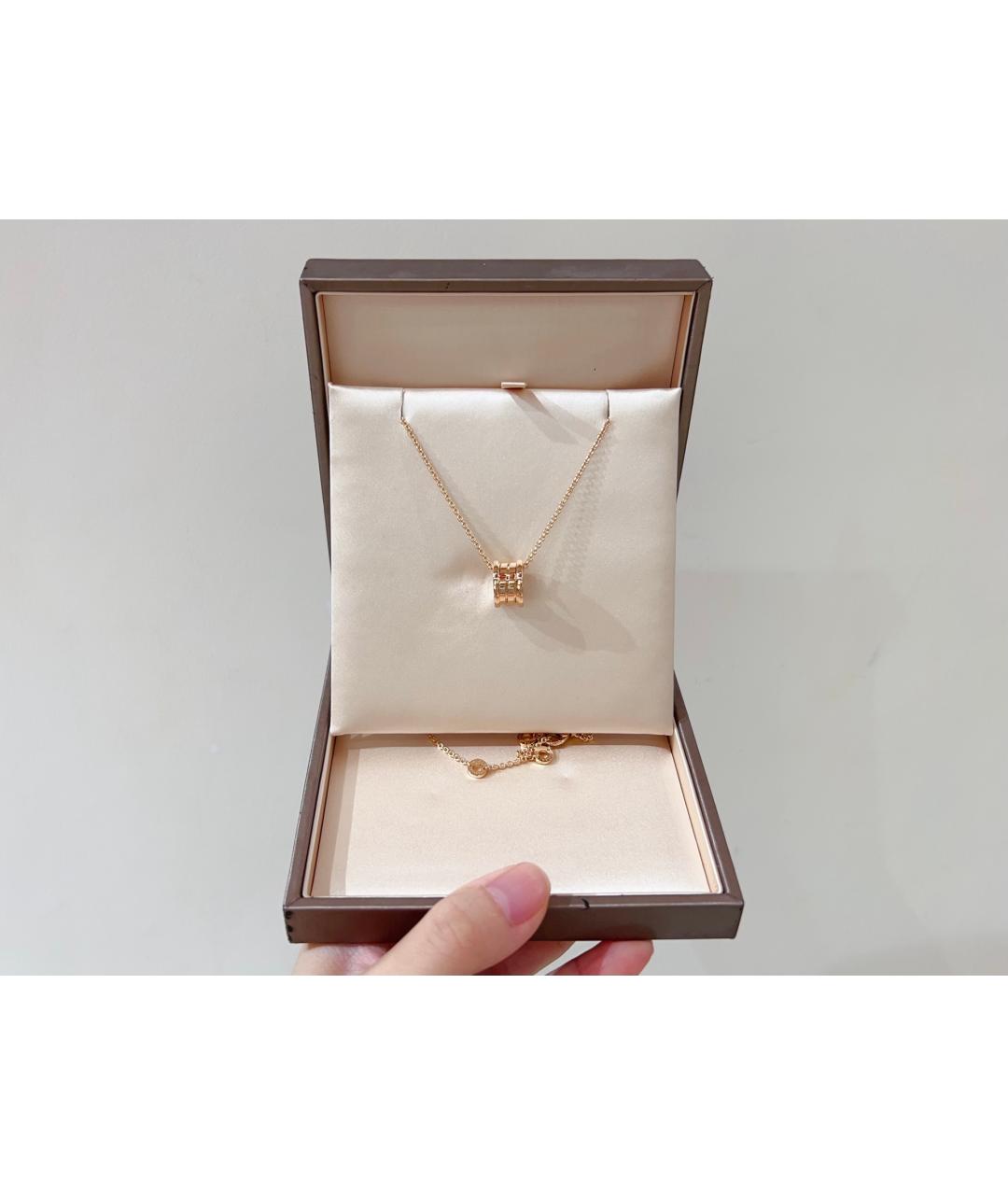 BVLGARI Золотое колье из розового золота, фото 2
